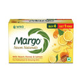 Margo Neem Naturals Soap with Goodness of Neem Honey Lemons - 100 gms (Pack of 5)