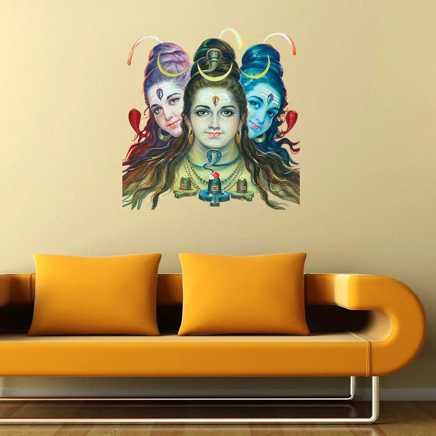 Rangoli White Glossy Vinyl Wall Sticker Premium Self-Adhesive Waterproof Parent-5 Design-24