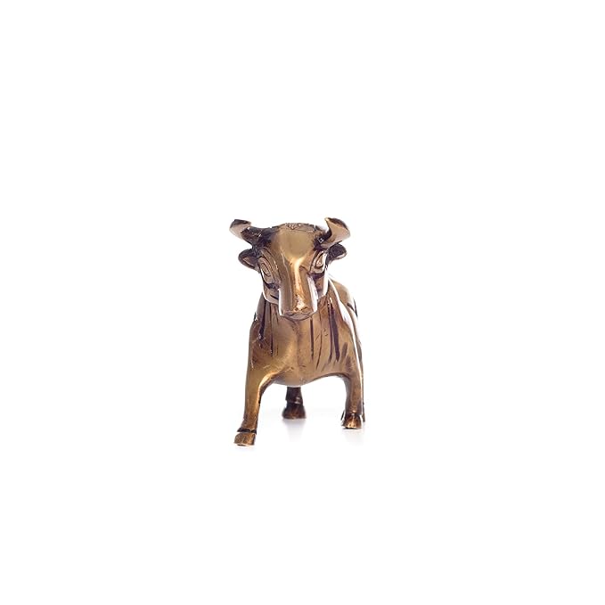 Ecraftindia Brass Kamdhenu Cow Sculpture