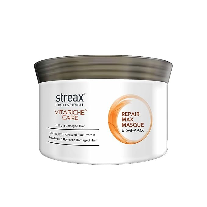 Streax Professional Vitariche Care Smooth and Shine Hair Mask For Women - 200 gms