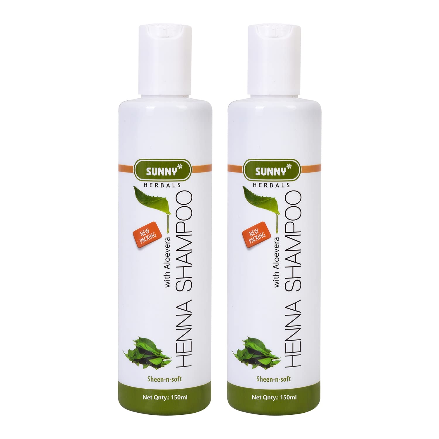 Sunny Henna Shampoo With Aloevera - 150 ml (Pack of 2)