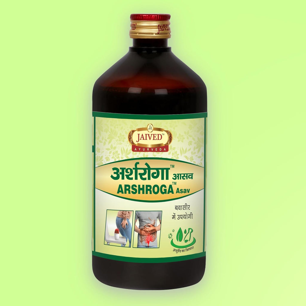 Jaived Ayurveda Arshroga Asav - 450 ml (Pack of 3)