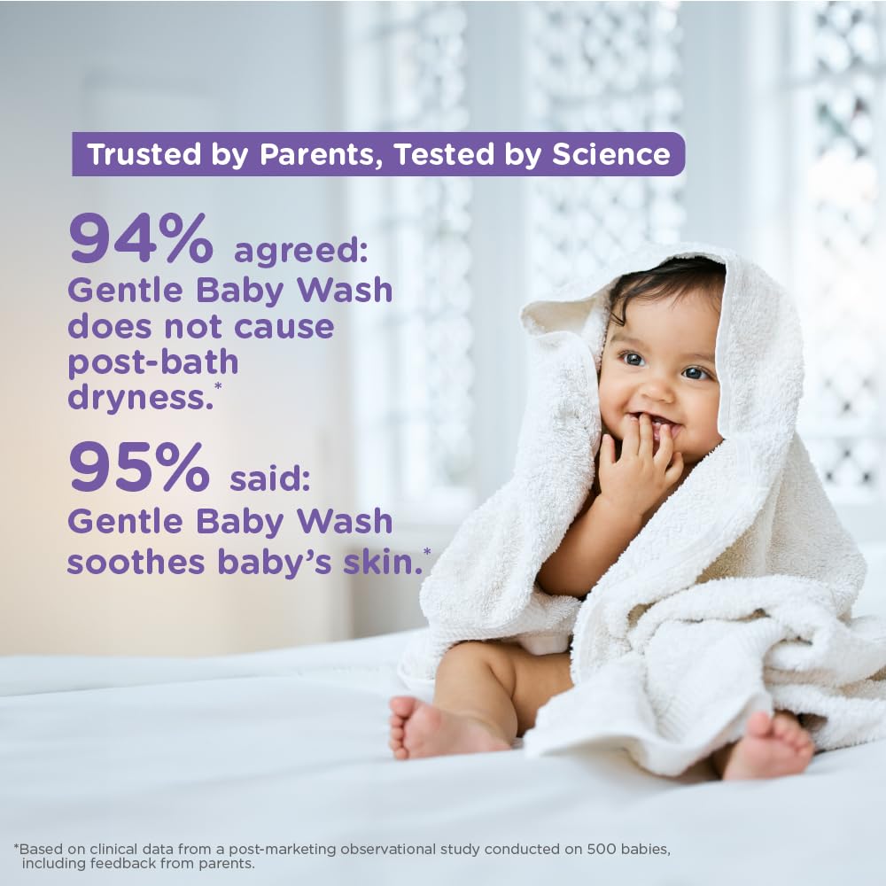 Himalaya Gentle Baby Wash | No tears formula |with chickpea and Green gram| Cleansing baby's gentle skin