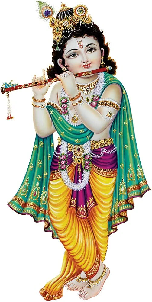 Rangoli White Glossy Vinyl Wall Sticker Premium Self-Adhesive Waterproof Parent-5 Design-22
