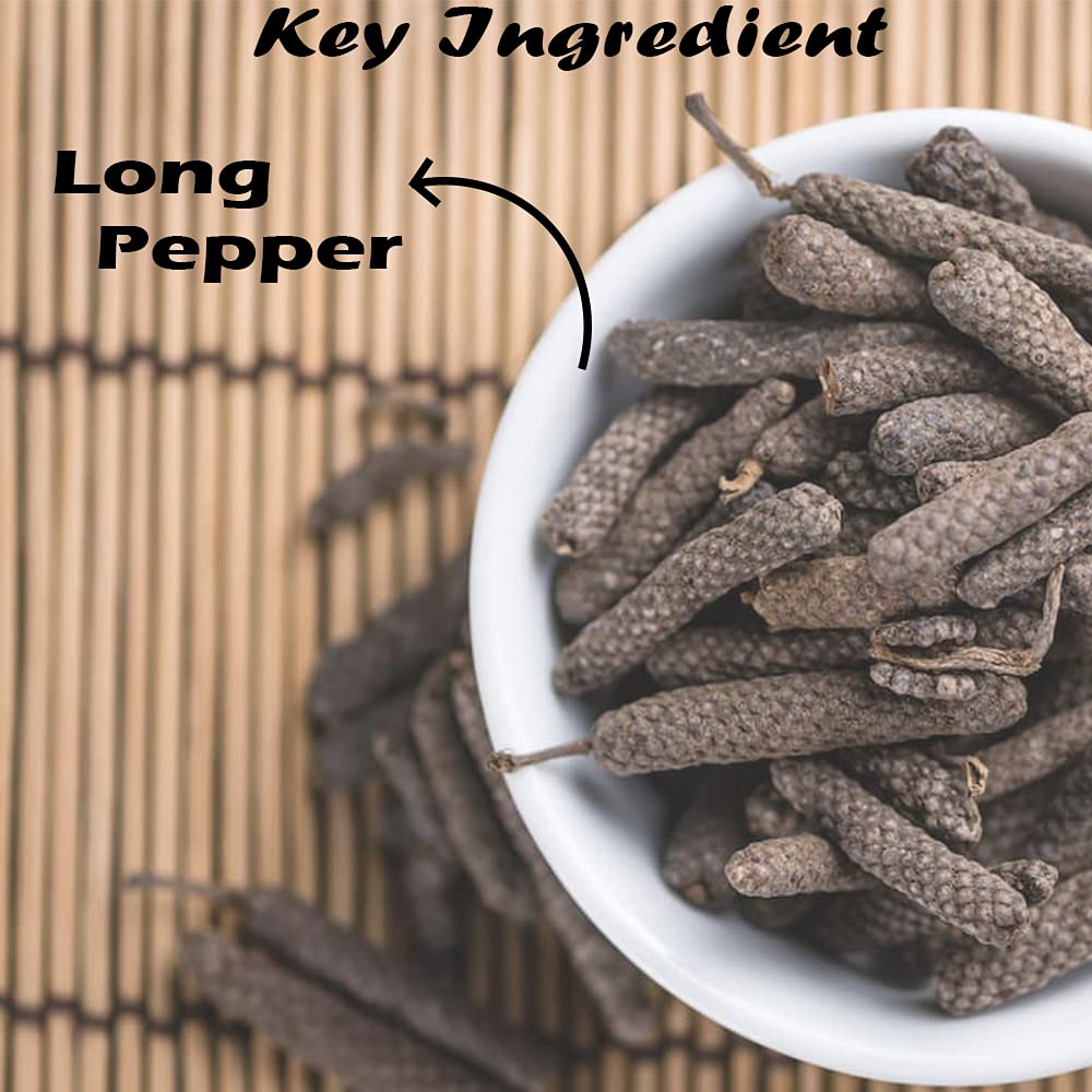 Namo Organics - 75g - Organic Whole Long Pepper - Pipli | Pipal | Pippali - Jumbo Size Harvest