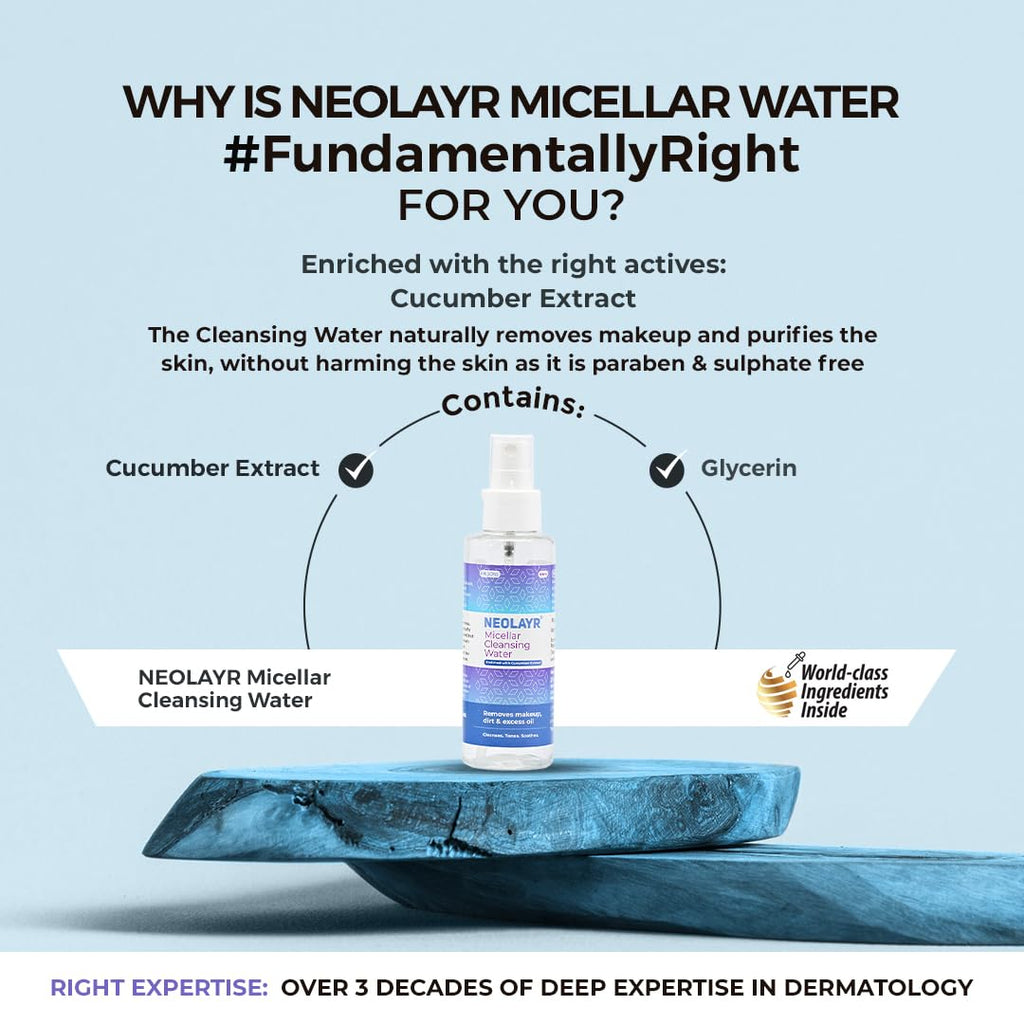 NEOLAYR MICELLAR CLEANSING WATER 100 ML