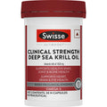 Swisse Antarctic Krill Oil - 1000mg Krill Oil In Each Capsule, Manufactured In Australia - Supports Healthy Heart & Joint Health with Astaxanthin & Phospholipids (30 Capsule)