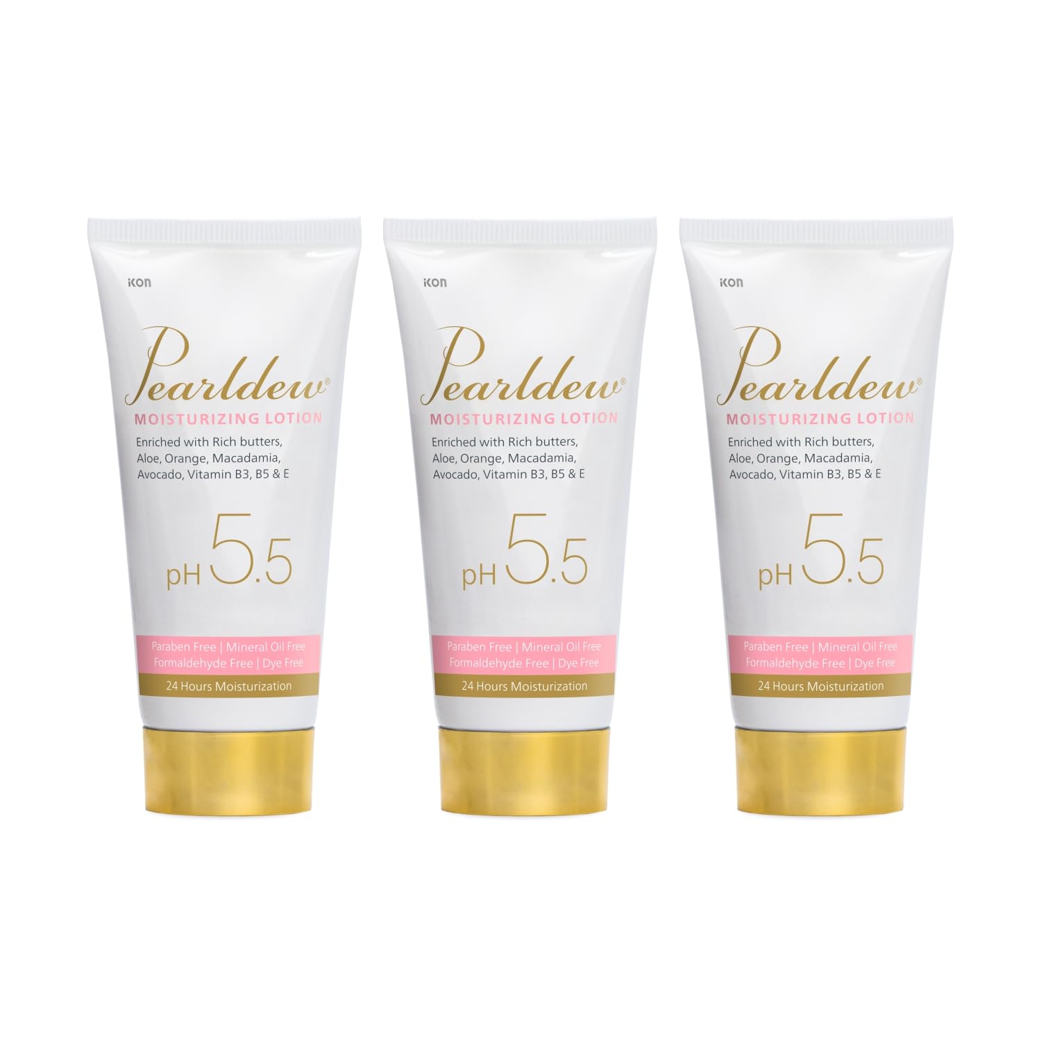 Pearldew Moisturizing Lotion, pH 5.5 - 100 Ml | Pack of 3