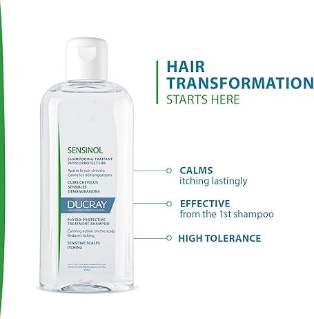 Ducray Sensinol Physio Treatment Shampoo - 200 ml