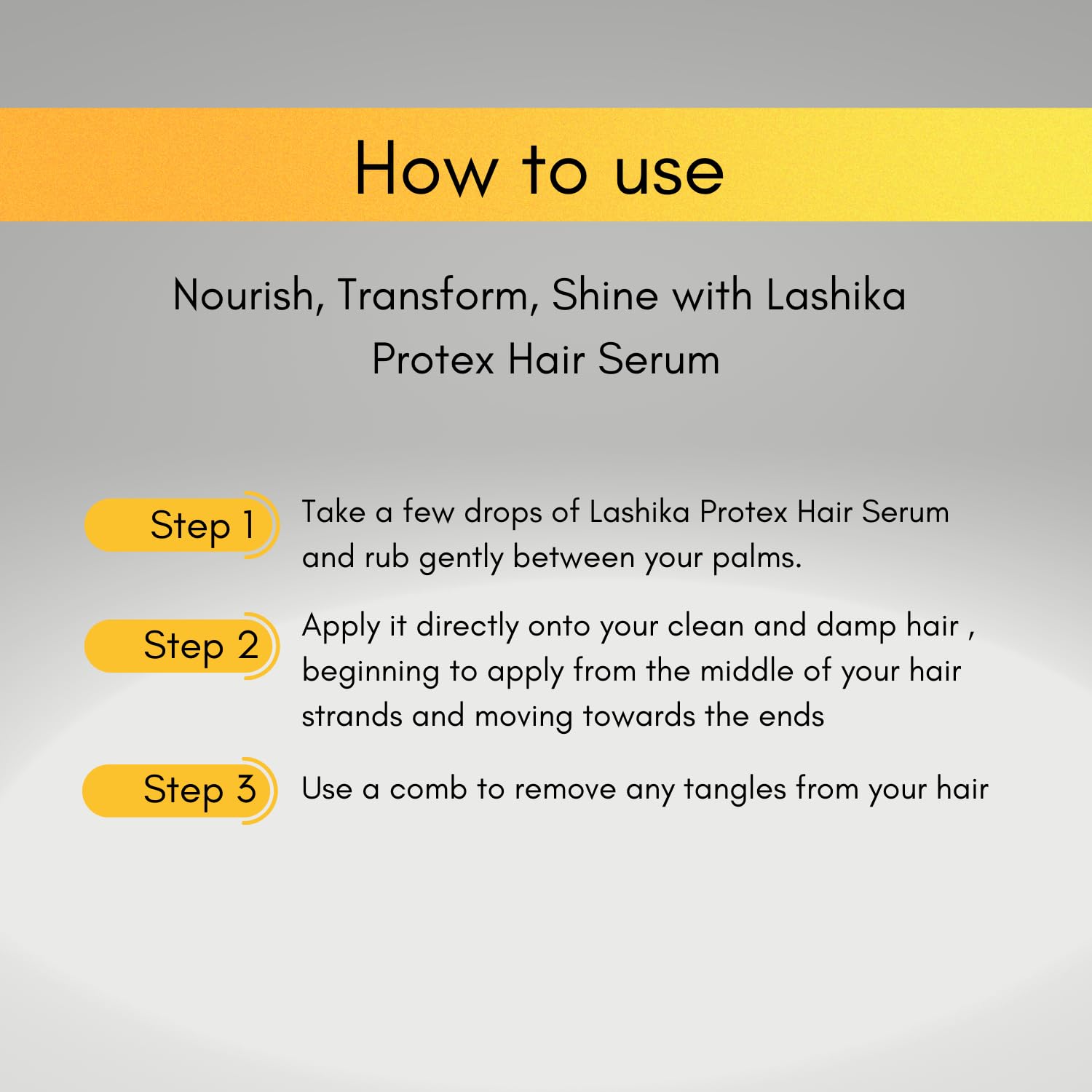 Lashika Nutri Hair Protex Hair Serum - 50 ml
