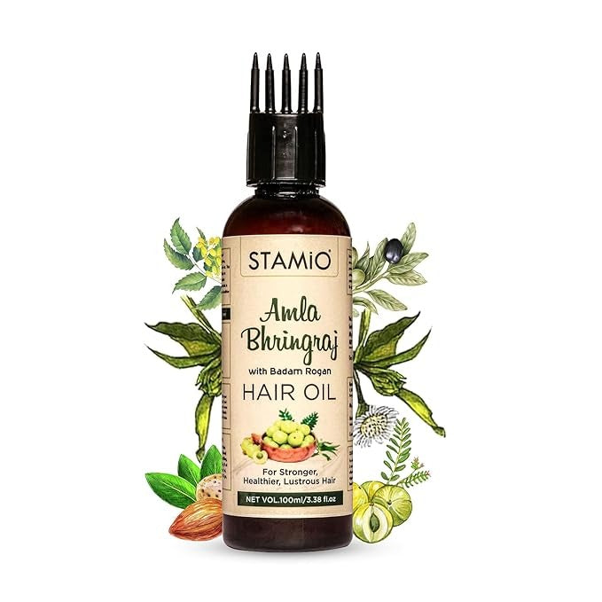 Stamio Amla Bhringraj Hair Oil - 100 ml