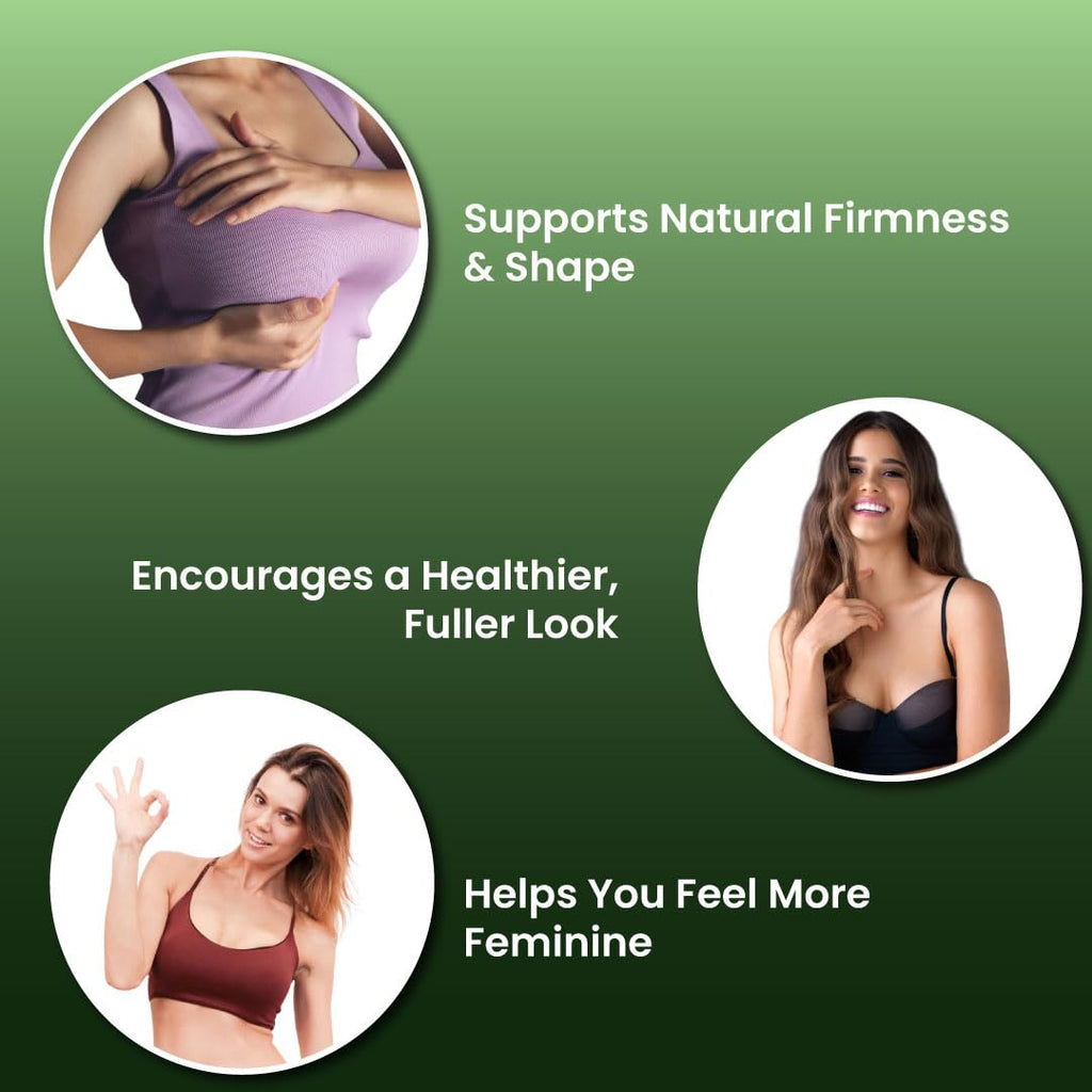 ZEROHARM Narie Boomup Capsules For Women| 60 Caps With Shatavari, Fenugreek & 4 More Ingredients To Support B-Care | Feel Healthy & Fuller Volume |Embrace Your Natural Beauty With This Powerful Blend