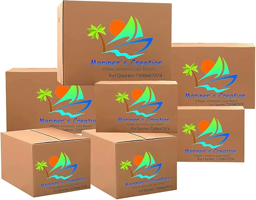 Mariner's Creation Premium Set of Three Modern Art Thinker showpiece 9x6x12.5cm