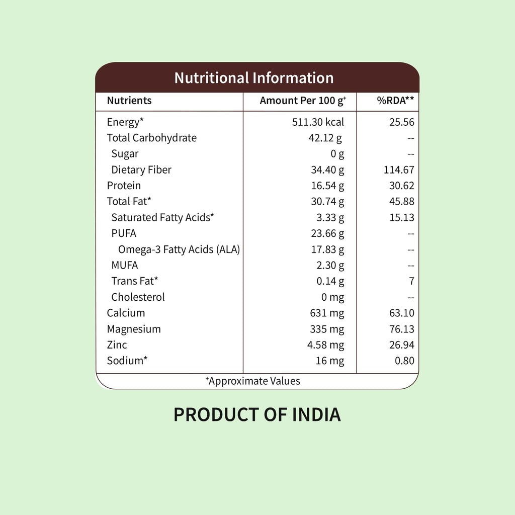 Neuherbs Chia Seeds – 200gm|Raw & Unroasted| Seeds for Weight Management & Glowing Skin| Rich in Calcium, Protein & Fiber with Omega 3| Gluten-Free Healthy Snacks