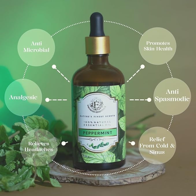 Enhanced Essentials Luxurious Peppermint Essential Oil - 100 ml