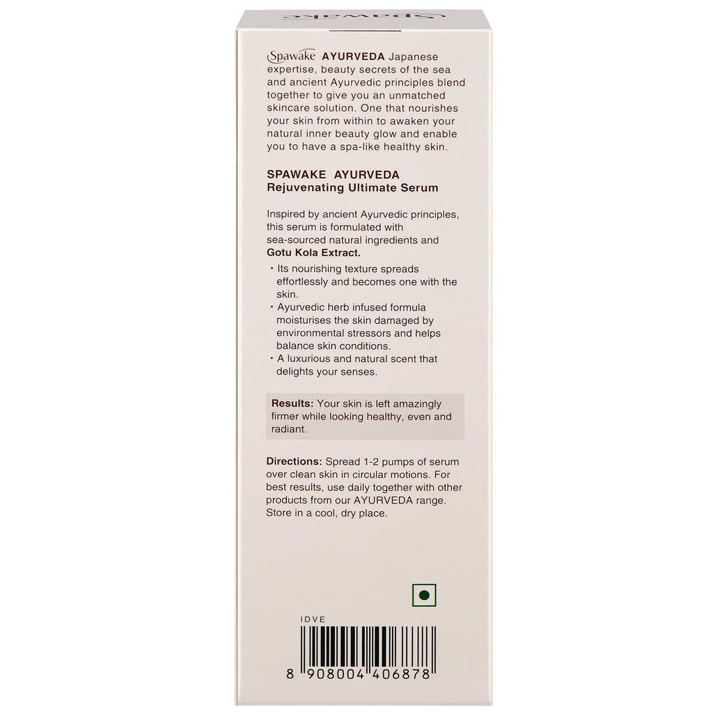 Spawake Ayurveda Rejuvenating Ultimate Serum - 35 ml