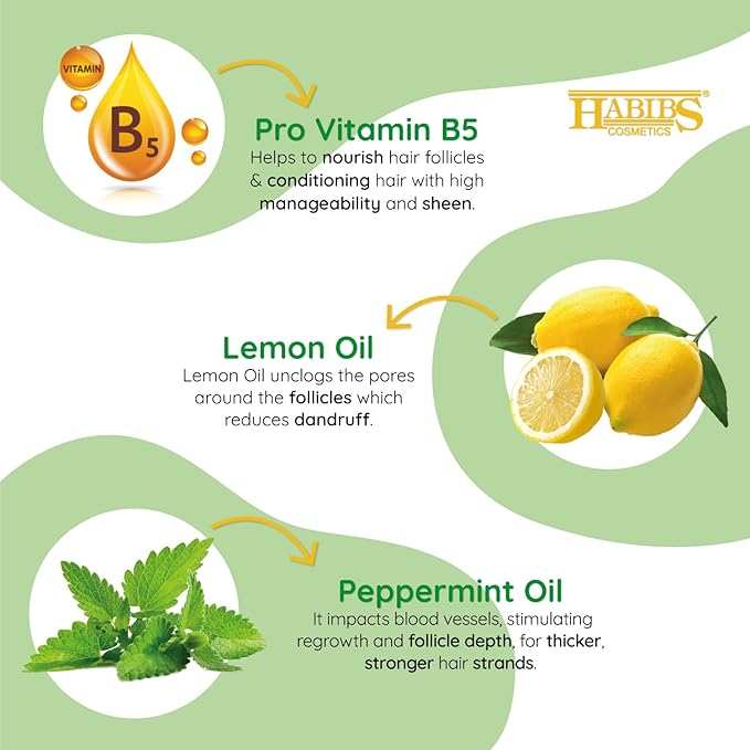 Habibs Cosmetics Professional Oil Control Shampoo