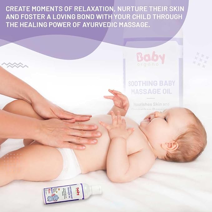 Babyorgano Soothing Baby Massage Oil - 100 ml