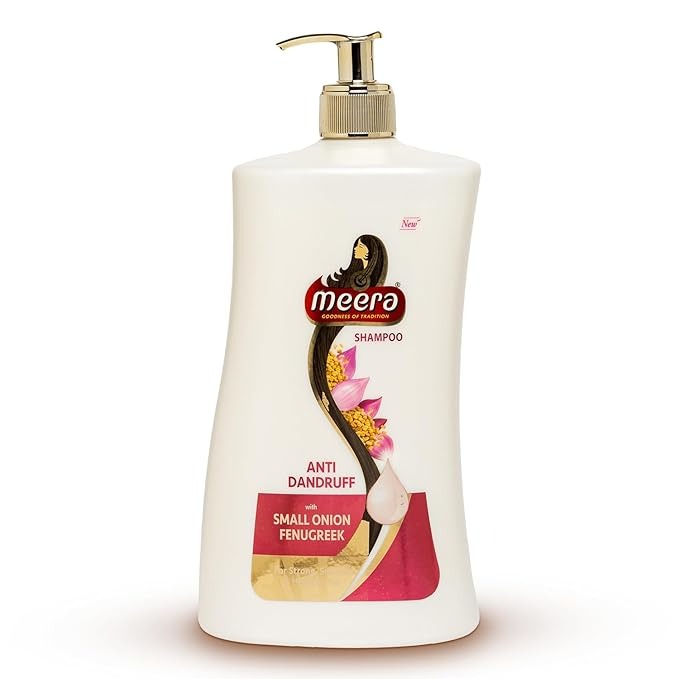 Meera Anti-Dandruff Shampoo with Small Onion & Fenugreek - 1 L