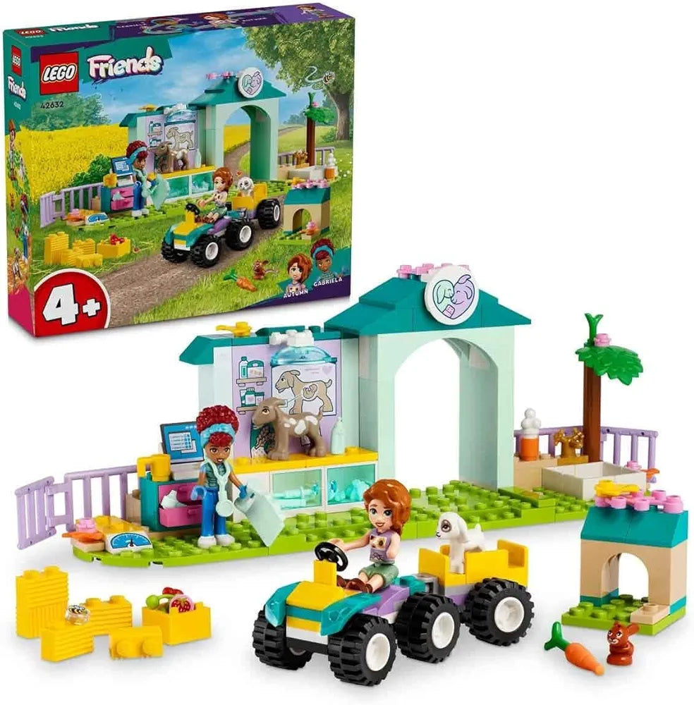 Lego Friends Farm Animal Vet Clinic Toy Veterinary Care Role Play 42632