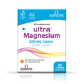 Ultra Magnesium 200 mg Tablets | Magnesium Supplement | Nutritional Supplement | Gluten Free | 60 Tablets