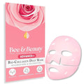 Bee & Beauty Bio Collagen Overnight Mask Pink Sheet Mask For Deep Hydration