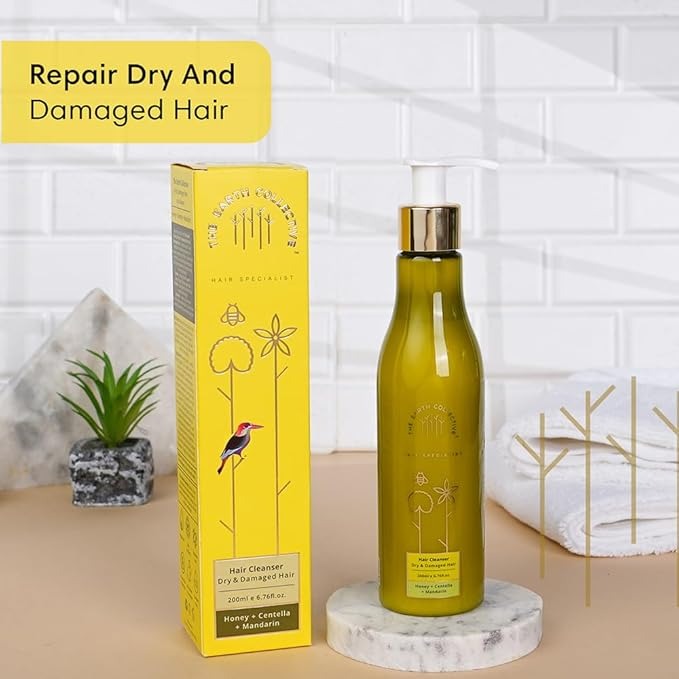The Earth Collective Hair Cleanser For Dry And Damaged Hair - 200 ml
