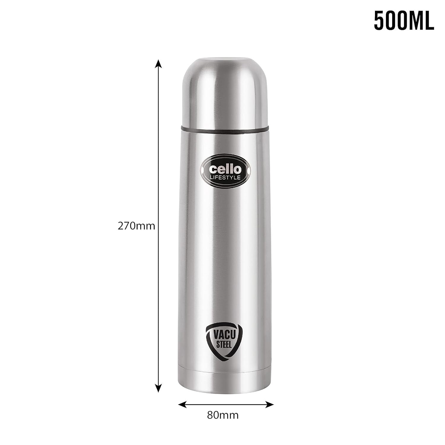 CELLO Lifestyle Insulated Stainless Steel Flask Water Bottle