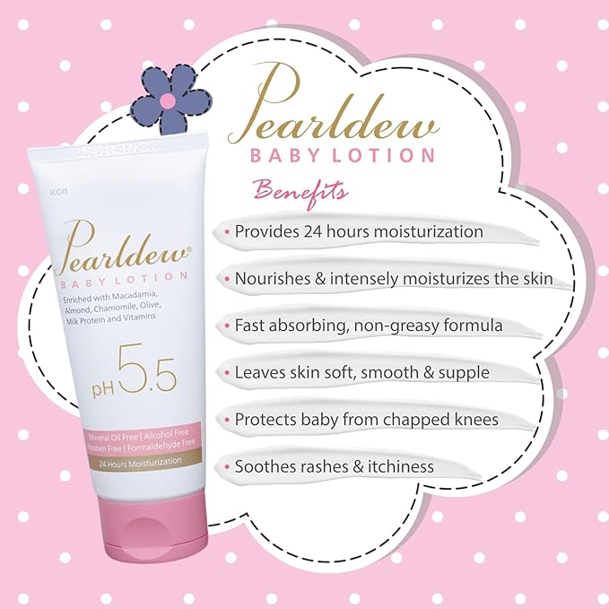 Pearldew Baby Lotion - 100 Ml | Pack of 2
