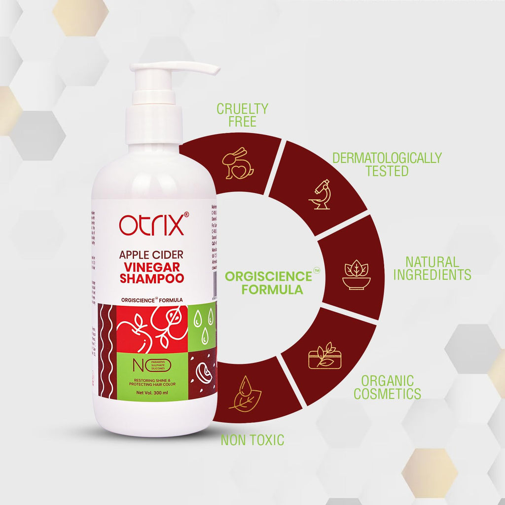 Otrix Apple Cider Vinegar Shampoo - 300 ml