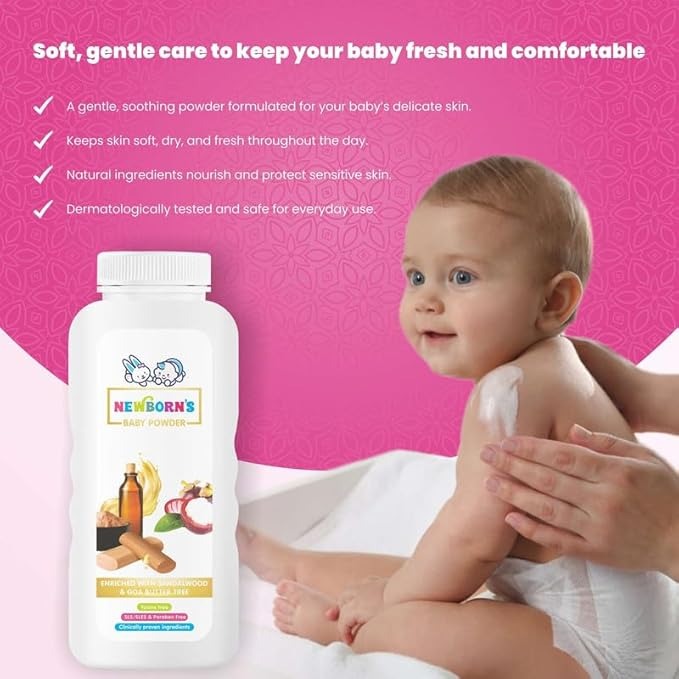 Newborn’s Natural Baby Powder - 100 gms