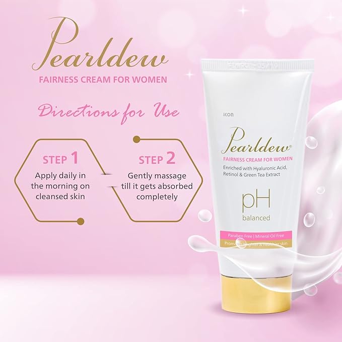 Pearldew Fairness Cream for Women - 50 Gms | Pack of 2