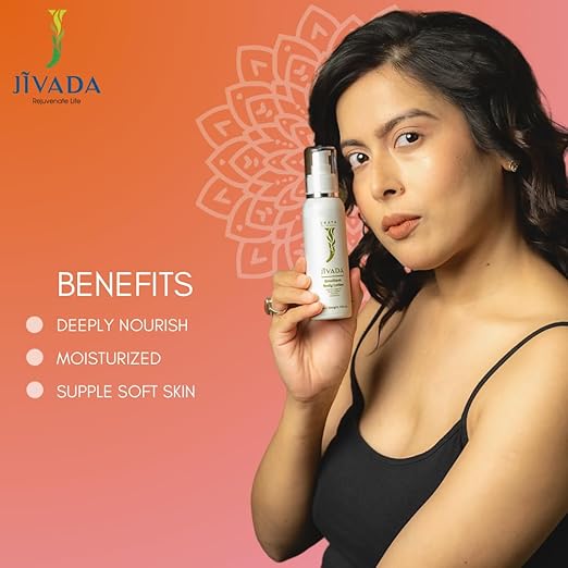 Jivada Emollient Body Lotion with Argan Oil Aloe Vera - 100 ml