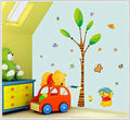 Jaamso Royals Winnie Pooh Butterfly Wall Stickers for Kids Rooms Boys Rooms Décor Wall Decals