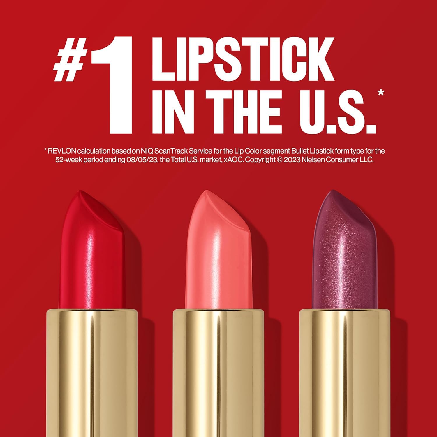 REVLON Super Lustrous Matte Lipstick, 80% Conditioning Ingredients, intance color, Waterproof, Long-Lasting, 100% Vegan Lipstick, Queenly Me (010), 4.25 gm
