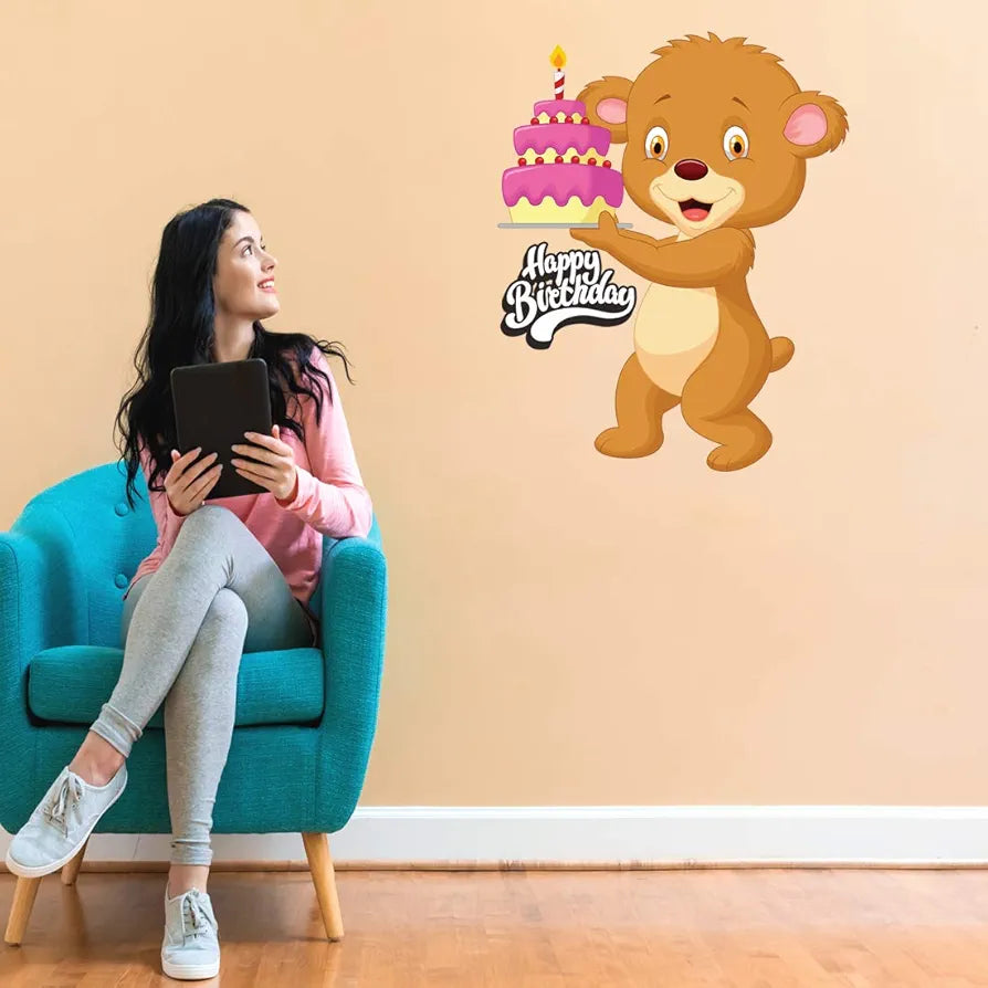 Rangoli White Glossy Vinyl Wall Sticker Premium Self-Adhesive Waterproof Parent-4 Design-15