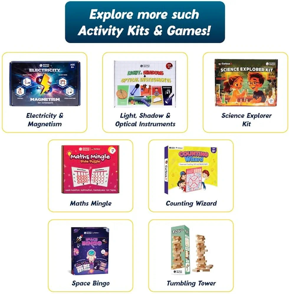 PW Science Experiment Kit for CBSE Class 10 Students NCERT Aligned Science Kit
