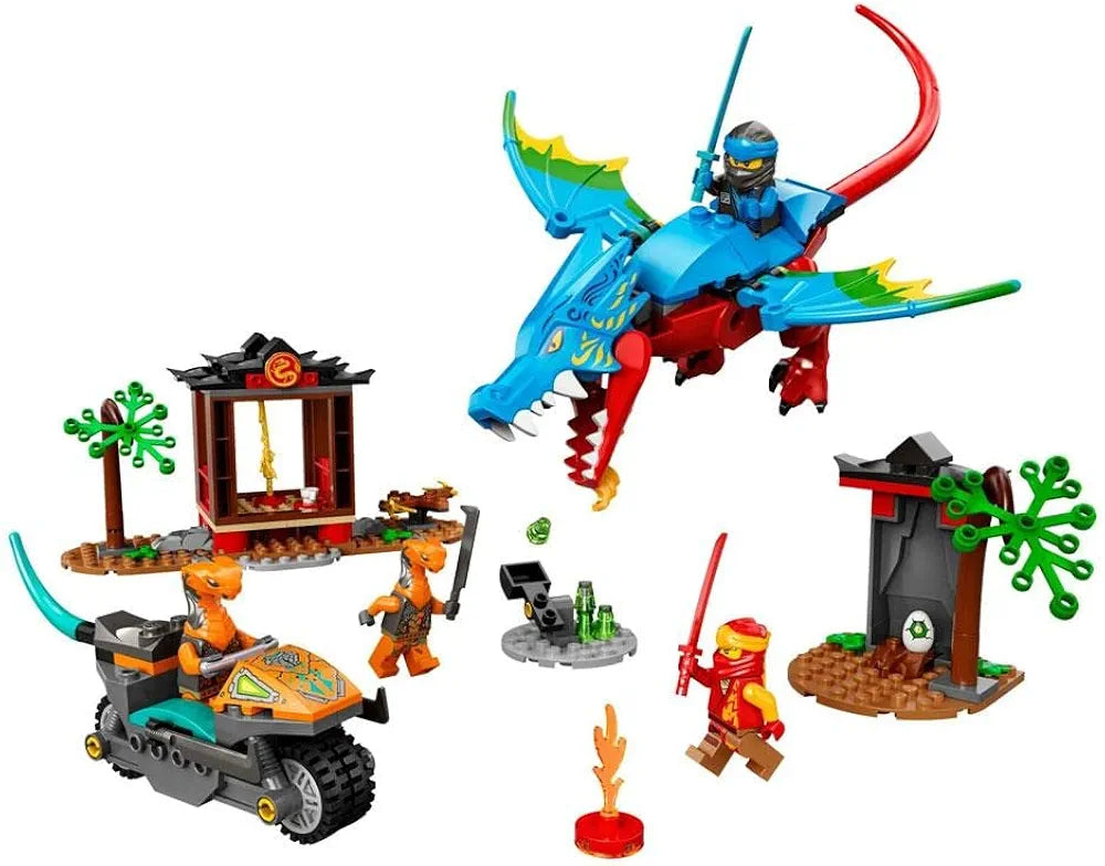 Lego Ninjago Ninja Dragon Temple 71759 Building Kit , Multi Color
