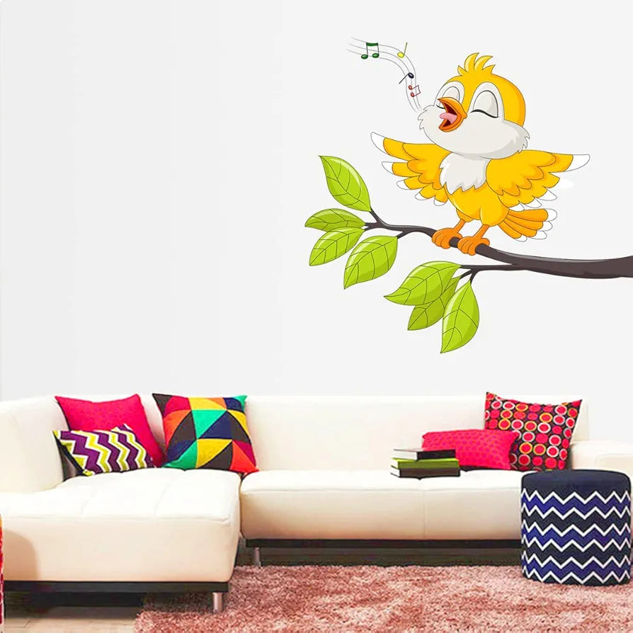 Rangoli Vinyl Li White Glossy Wall Sticker Modern Art 1094 Self Adhesive