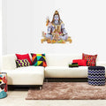 Rangoli White Glossy Vinyl Wall Sticker Premium Self-Adhesive Waterproof Parent-6 Design-8