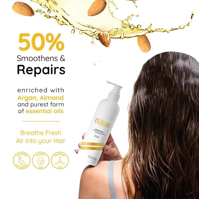 Habibs Cosmetics Keratin Shampoo - 220 ml