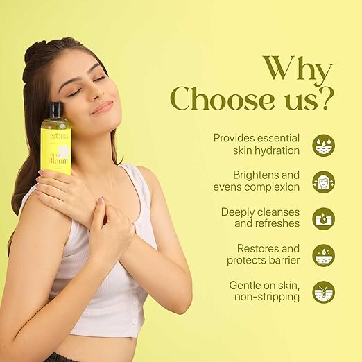 Uniqura Glowing Skin Vitamin C Body Wash with Intense Moisturisation - 300 ml