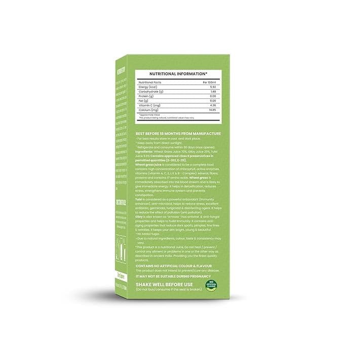 Nutriorg Wheat Grass Juice - 500ml