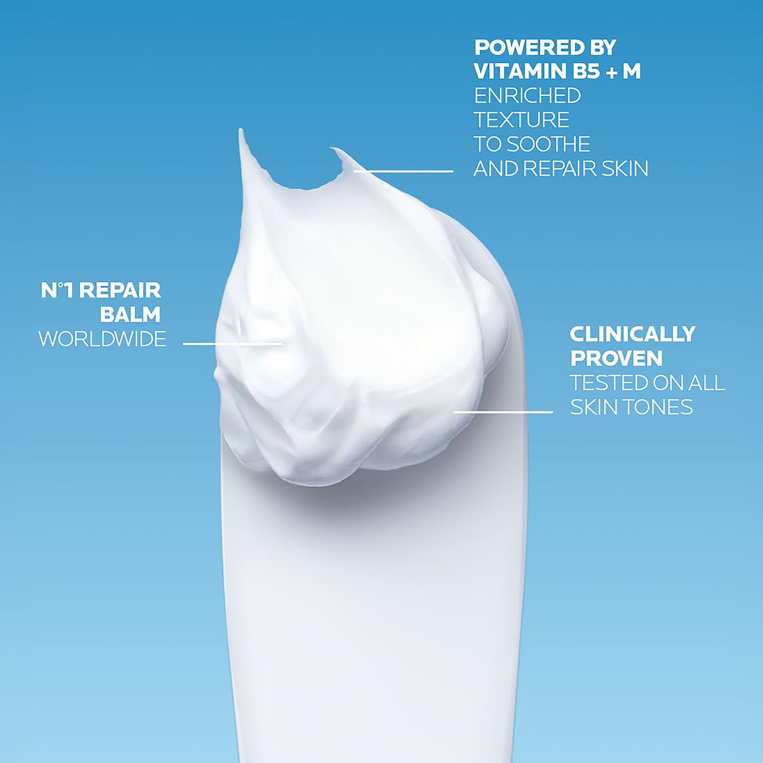 La Roche-Posay Cicaplast Baume B5+ Repair Moisturizer Balm | Hydating Multi-Purpose Soothing Cream for Dry, Sensitive & Damaged Skin, Fragrance Free 15 ml