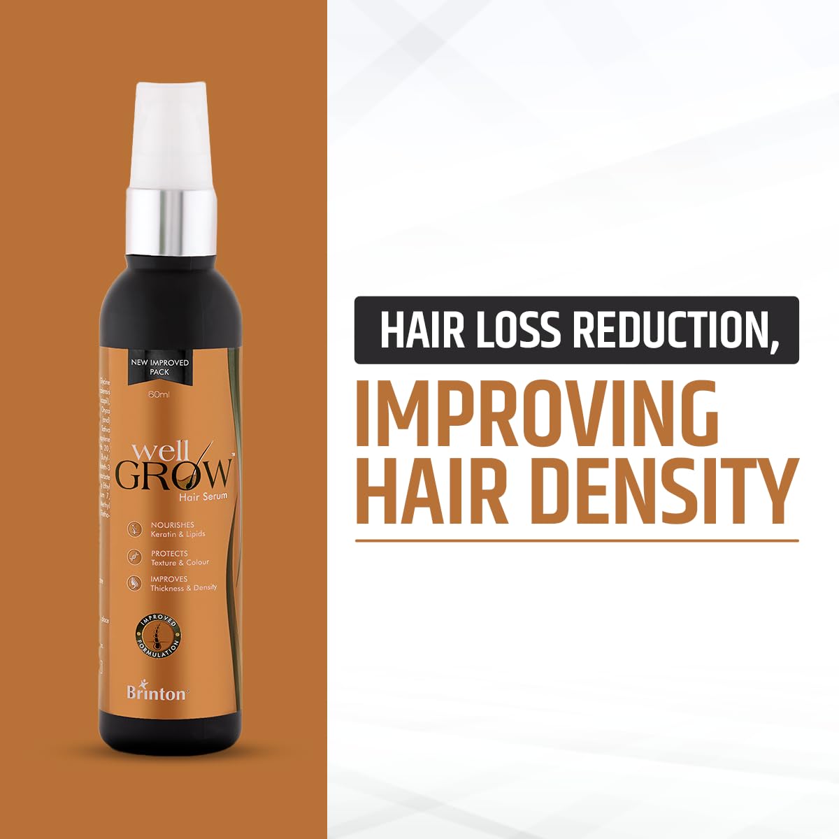 Brinton WellGrow Hair Growth Serum - 60 ml