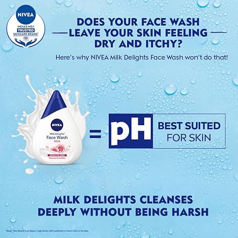 Nivea Milk Delights Face Wash - 50 ml
