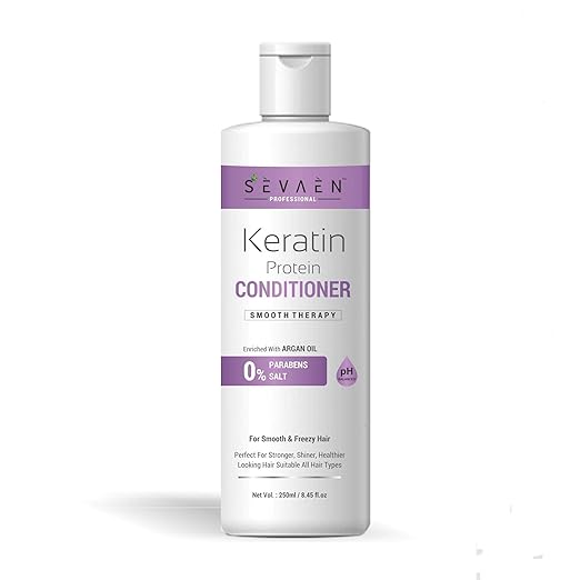 Sevaen Keratin & Argan Oil Smooth Therapy Conditioner - 250 ml