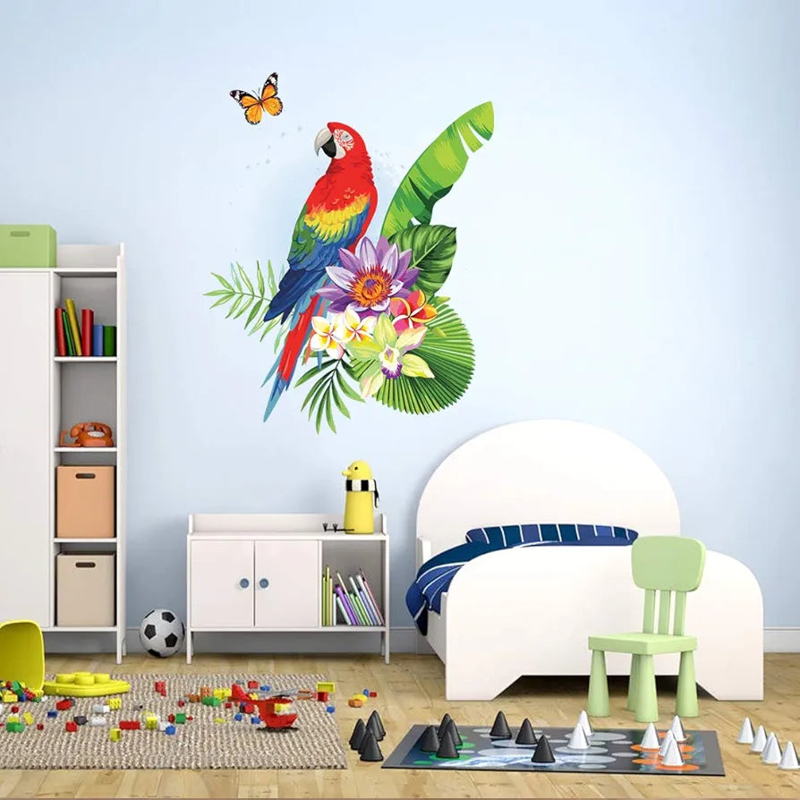 Rangoli White Glossy Vinyl Wall Sticker Premium Self-Adhesive Waterproof Parent-2 Design-6