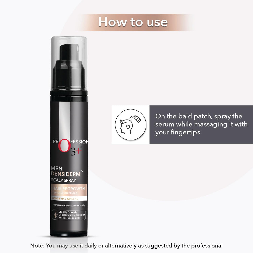 O3+ Densiderm Scalp Spray For Men - 50ml
