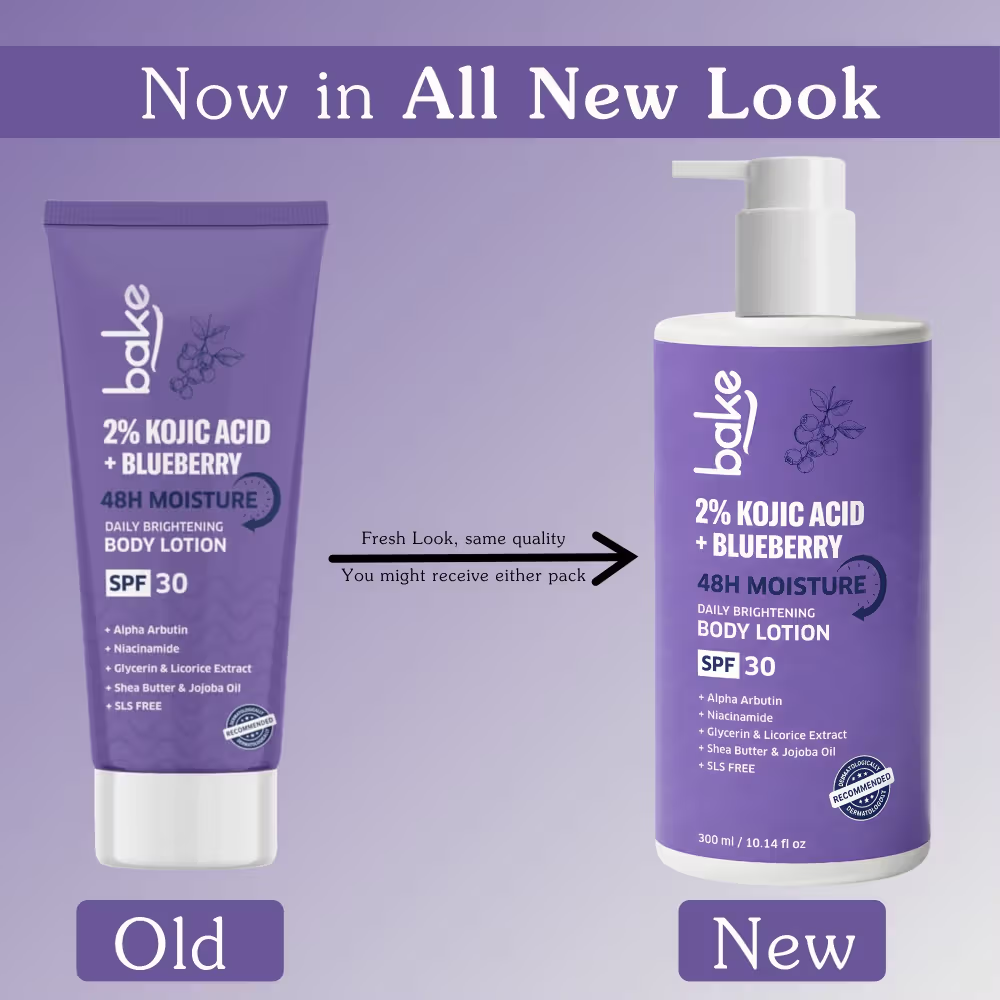 Bake 2% Kojic Acid Body Lotion SPF 30 PA+++ For Dark Spots